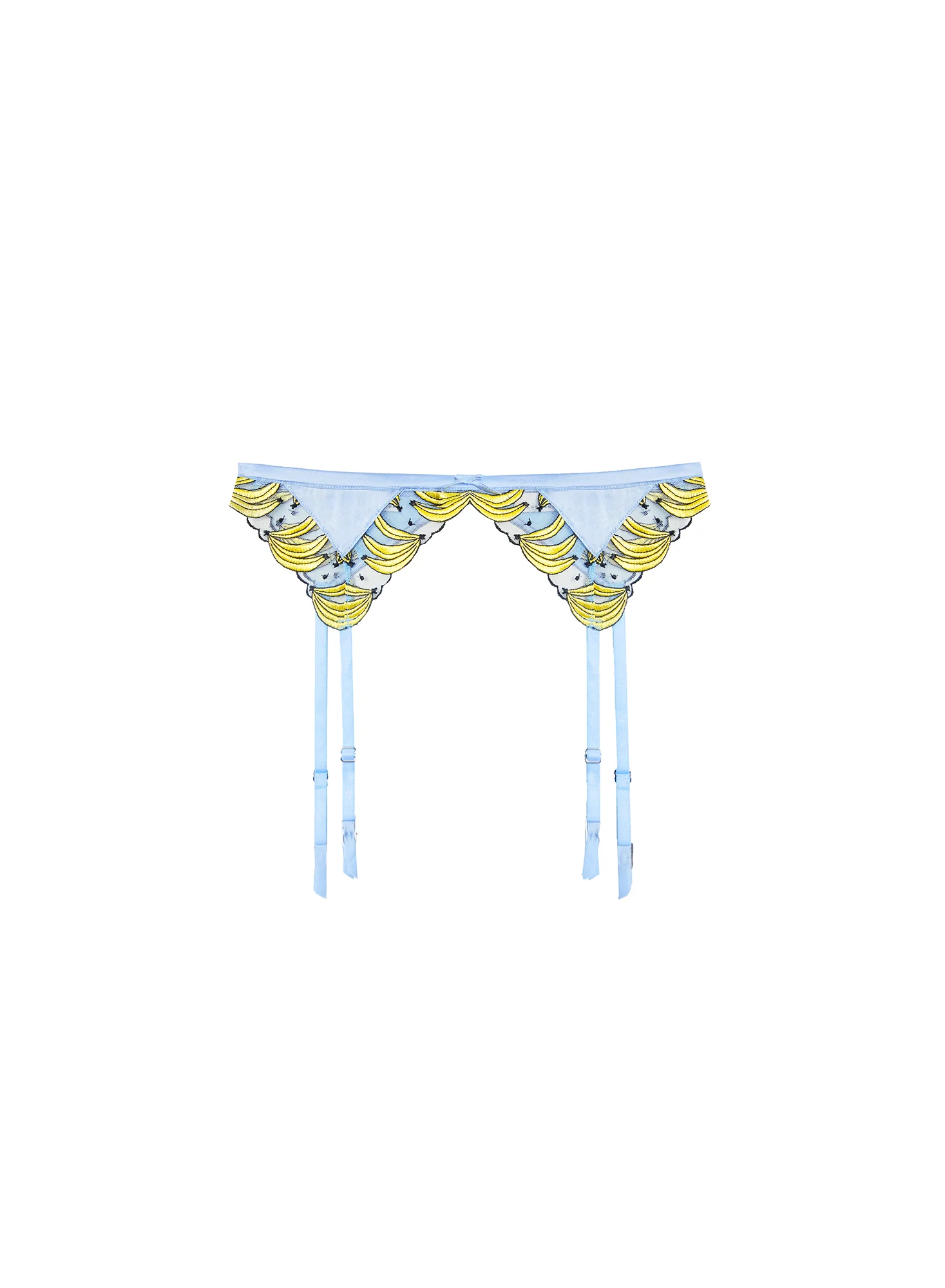 Banana Embroidery Garter Belt - Image 4