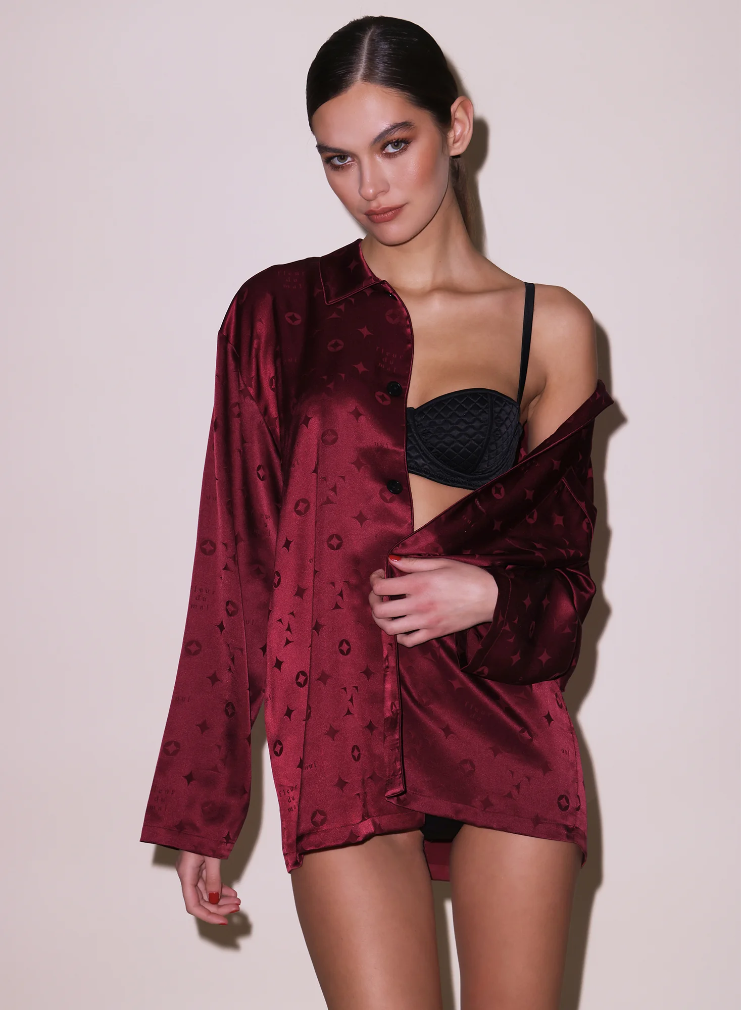 Barolo Silk Jacquard PJ Set - Image 5