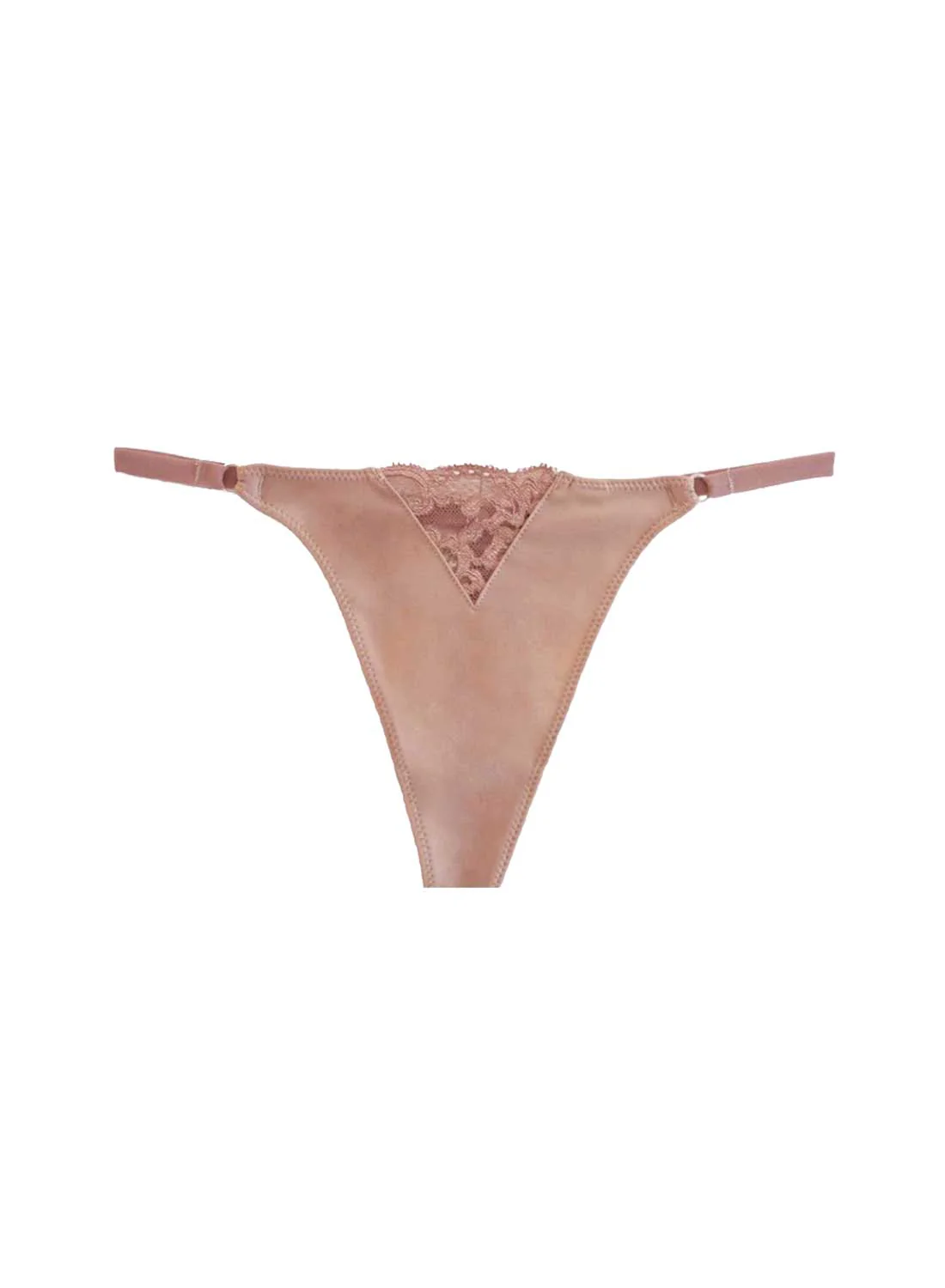 Charlotte Lace No Show V-String - Image 3