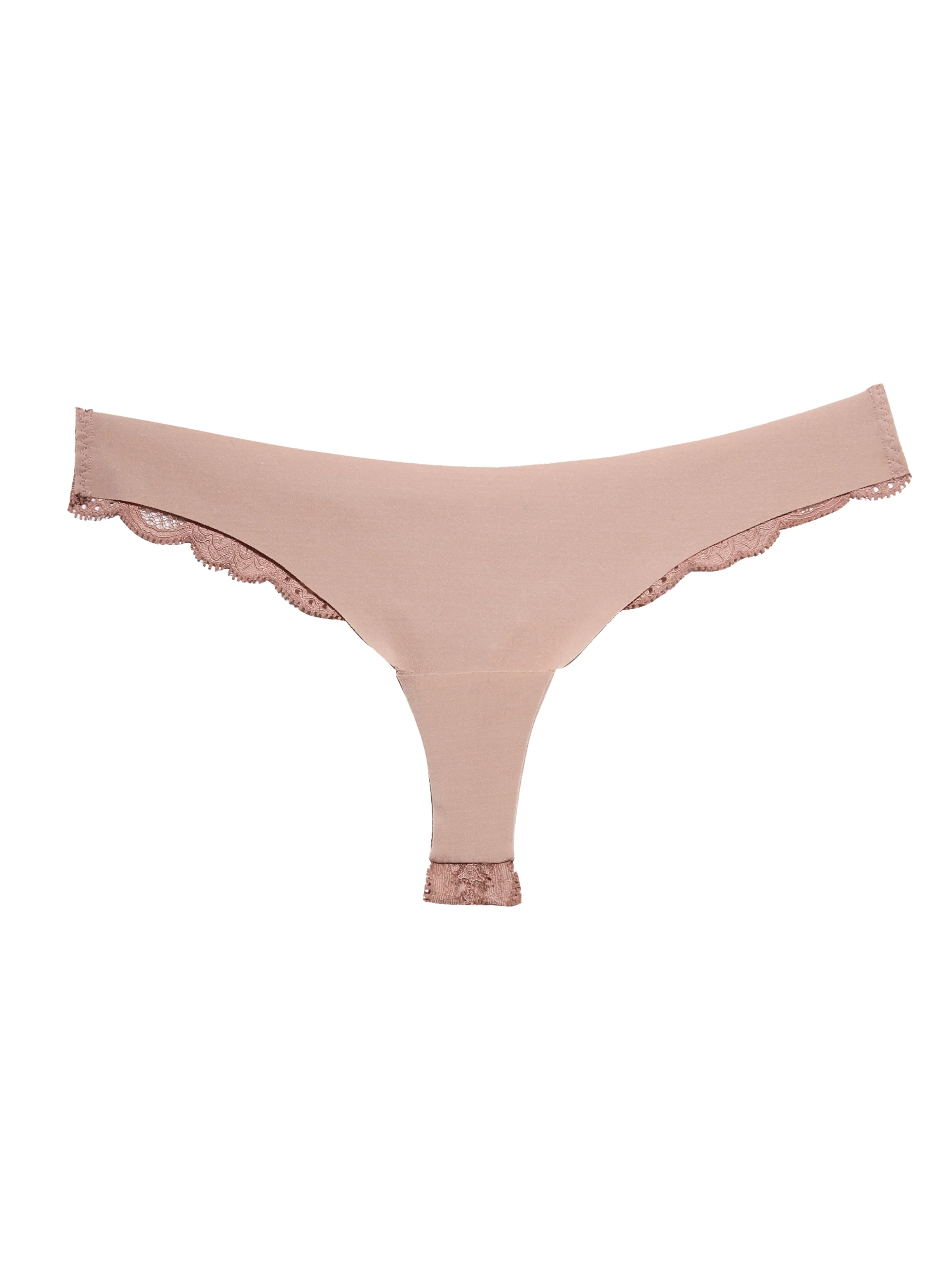 Charlotte Lace Seamless Thong - Image 3