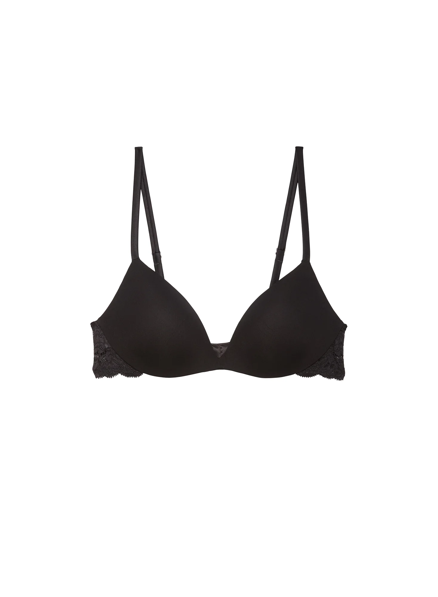 Charlotte Lace Wireless Push Up Bra - Image 3