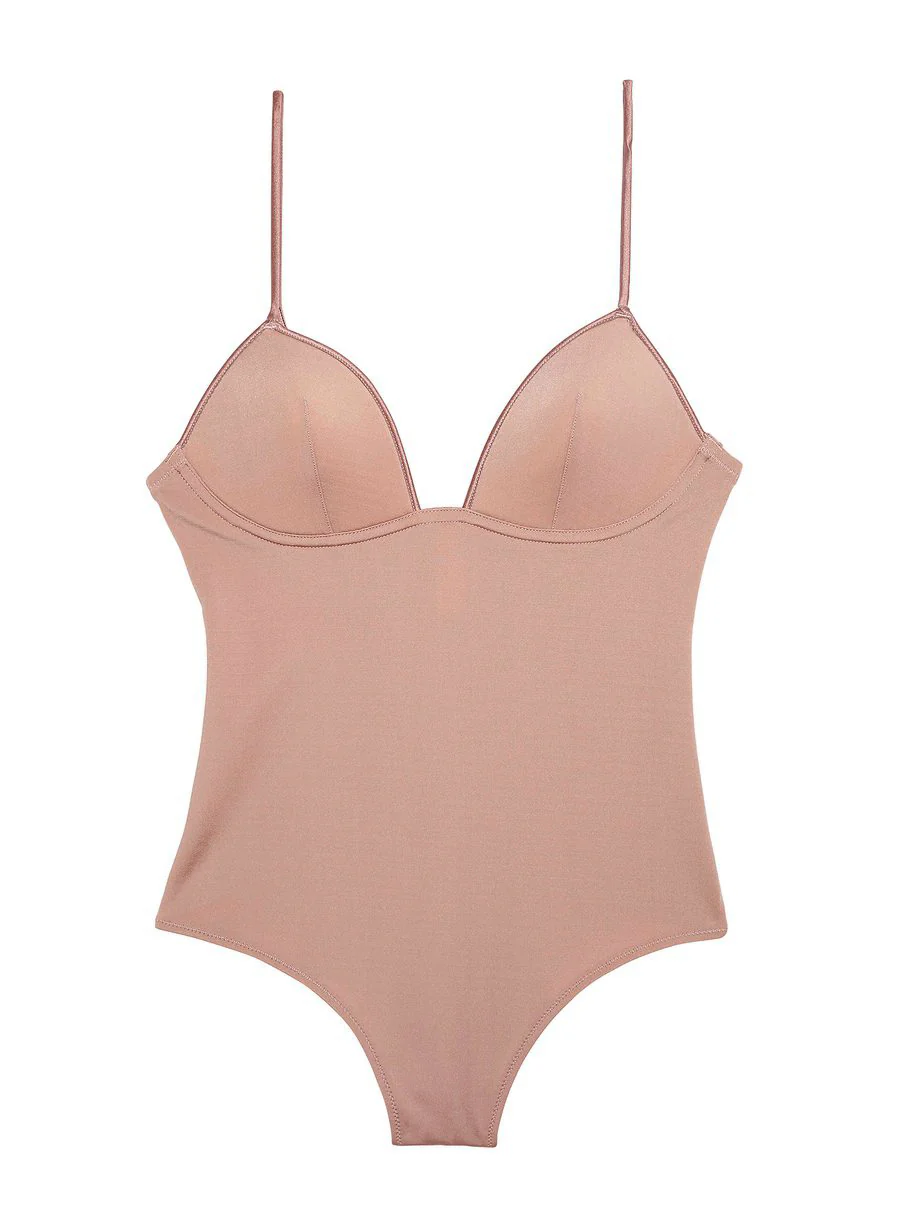 Cupped Nonwire Bodysuit - Image 4