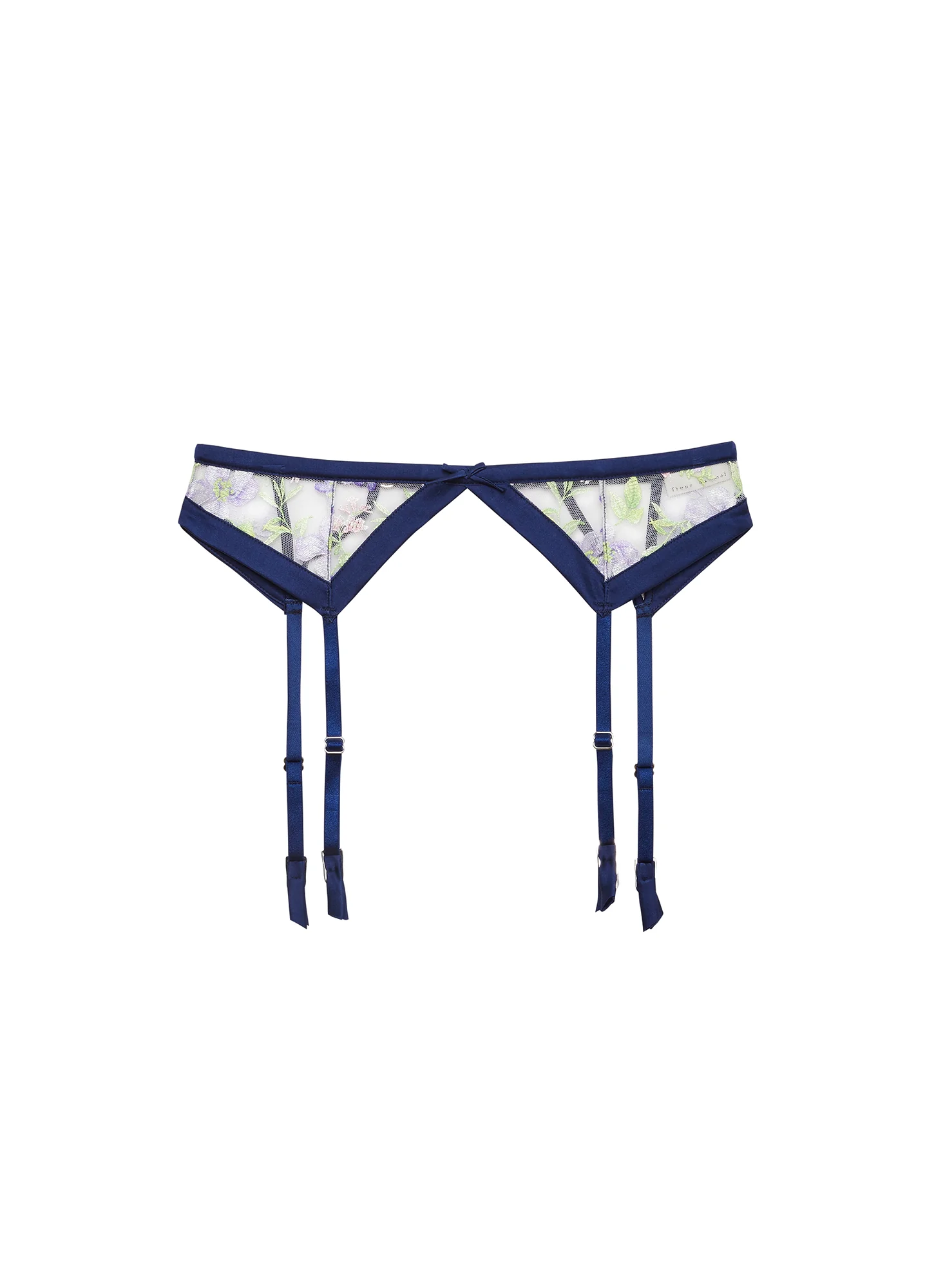 Elara Embroidery Garter Belt - Image 3