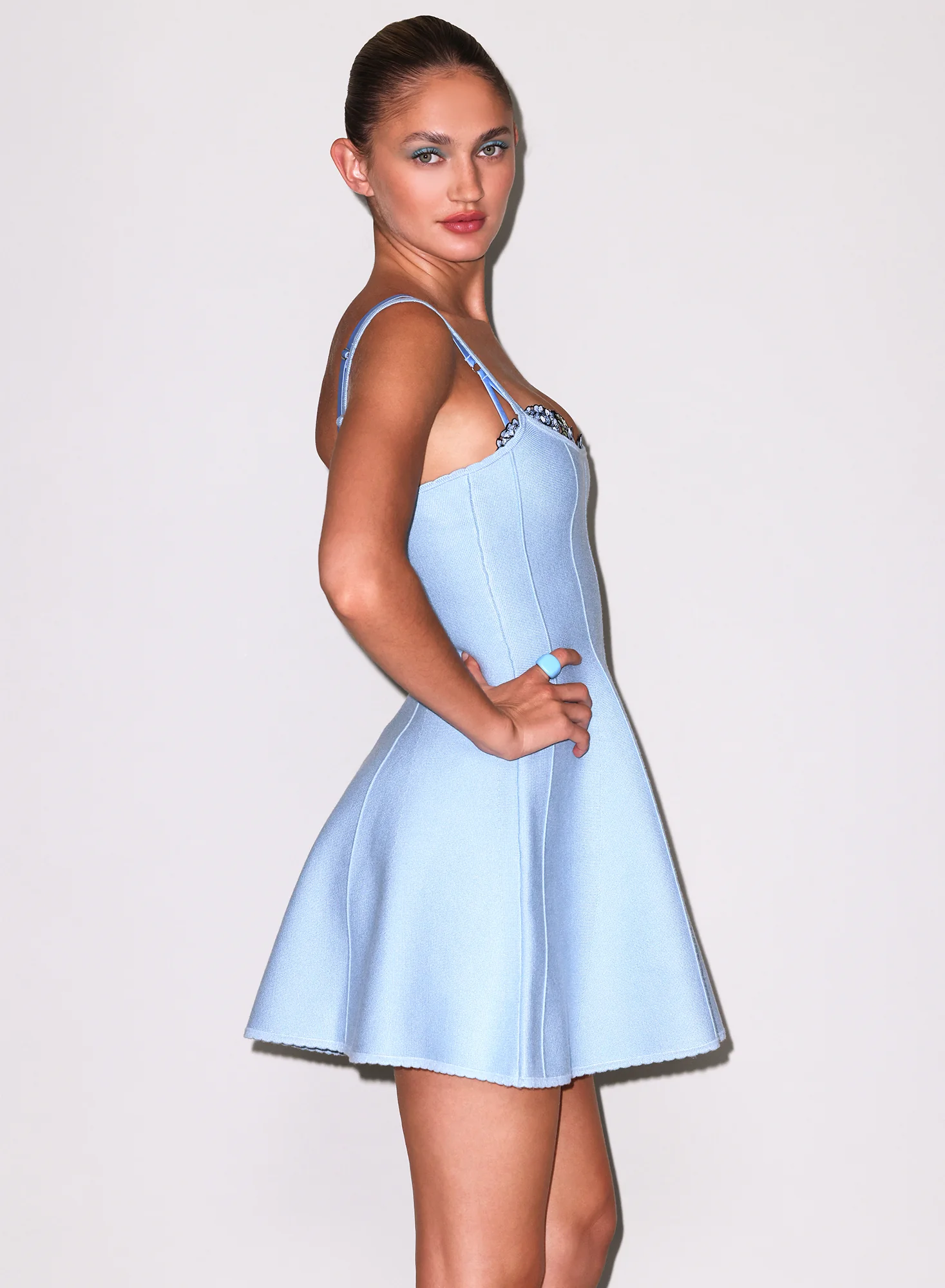 Flared Corset Dress - Image 6