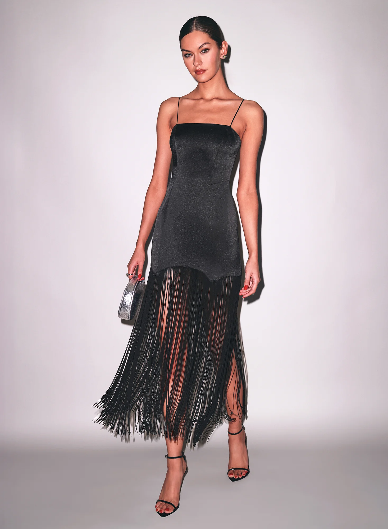 Fringe Maxi Dress