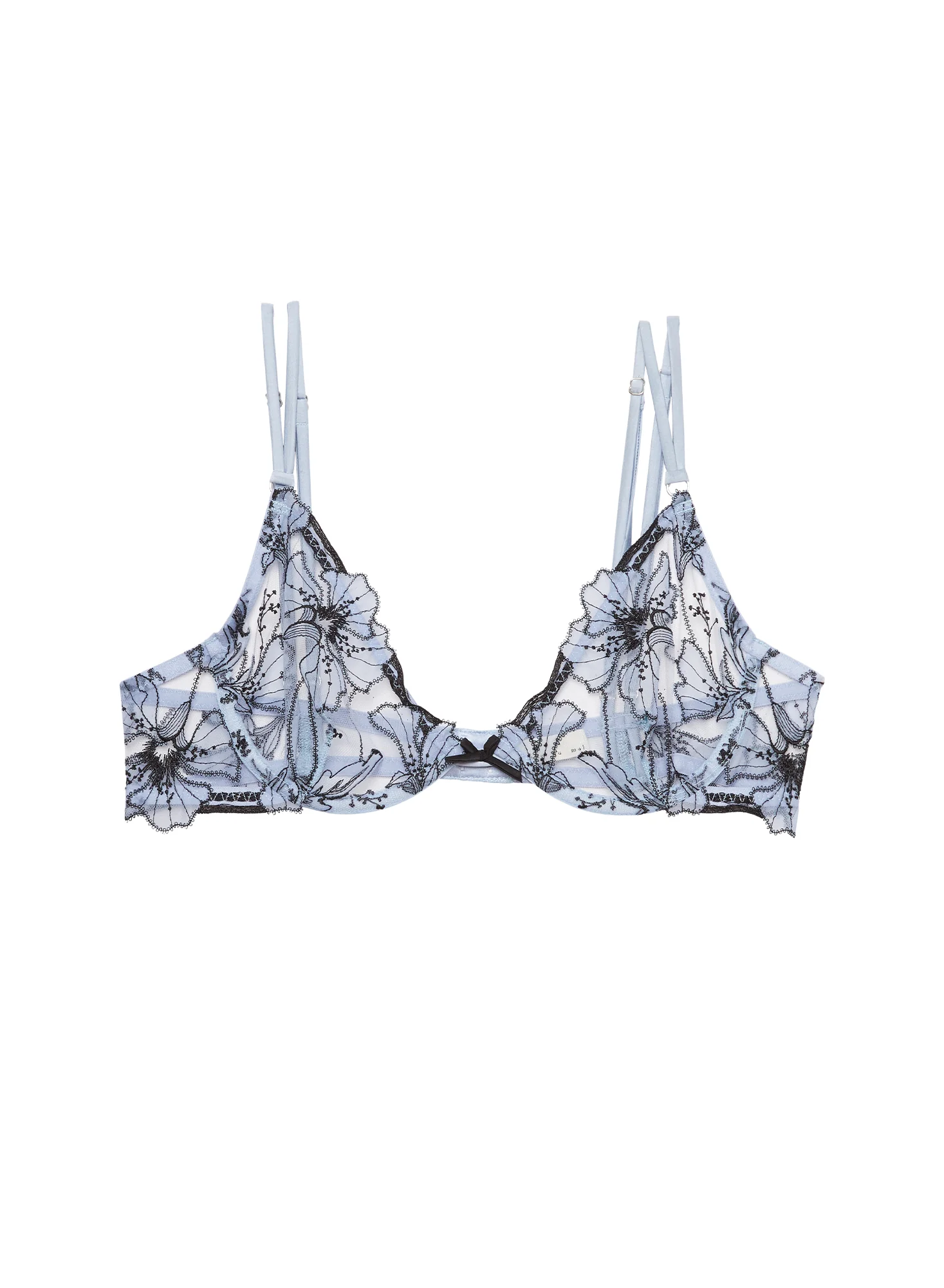 Harper Embroidery Demi Bra - Image 2