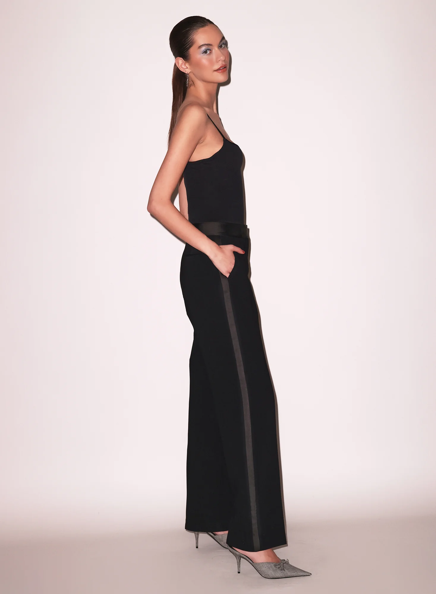Jersey Built-In Bra Cami - Image 7