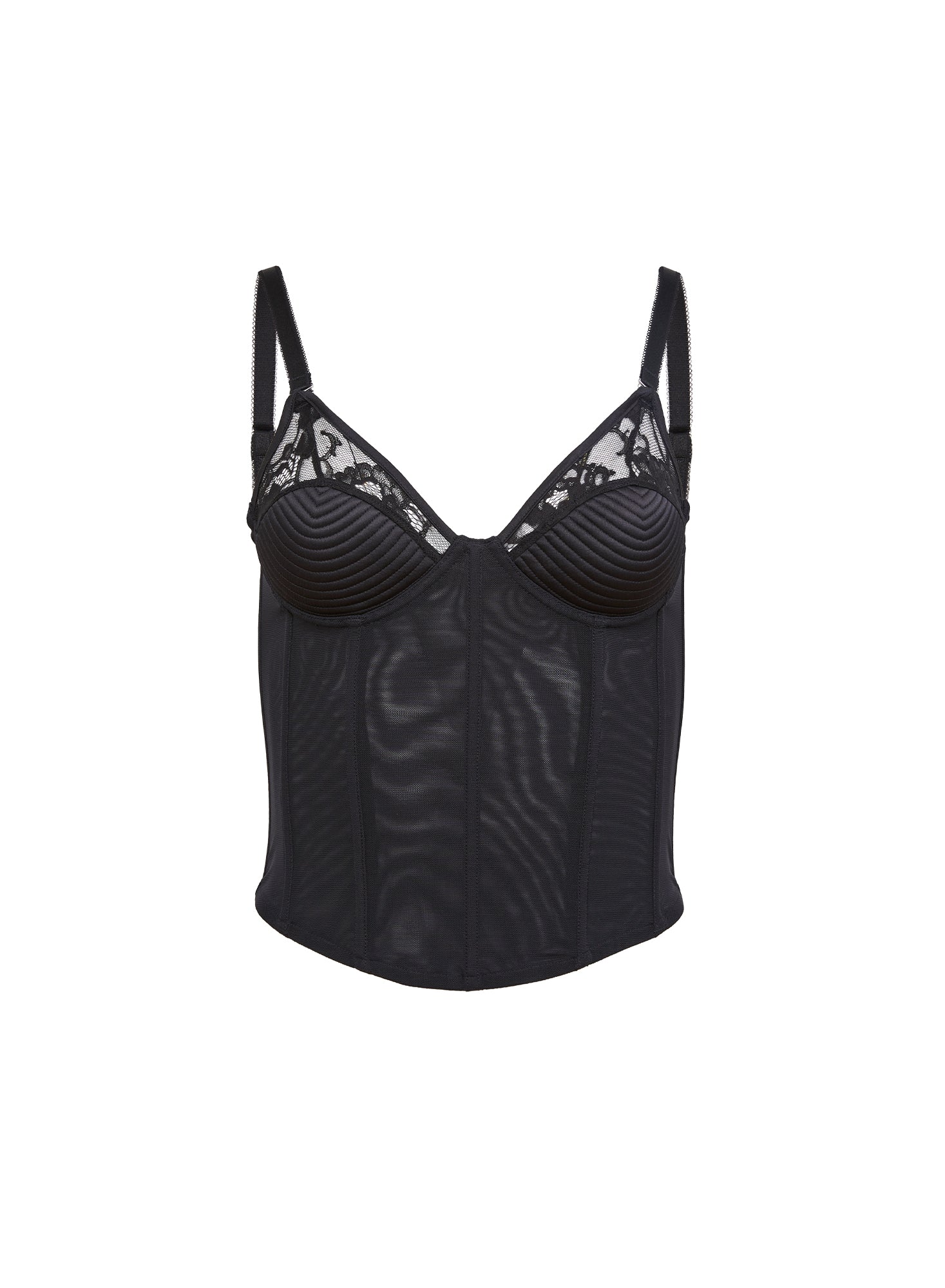 Juliet Lace Bebe Bustier - Image 3