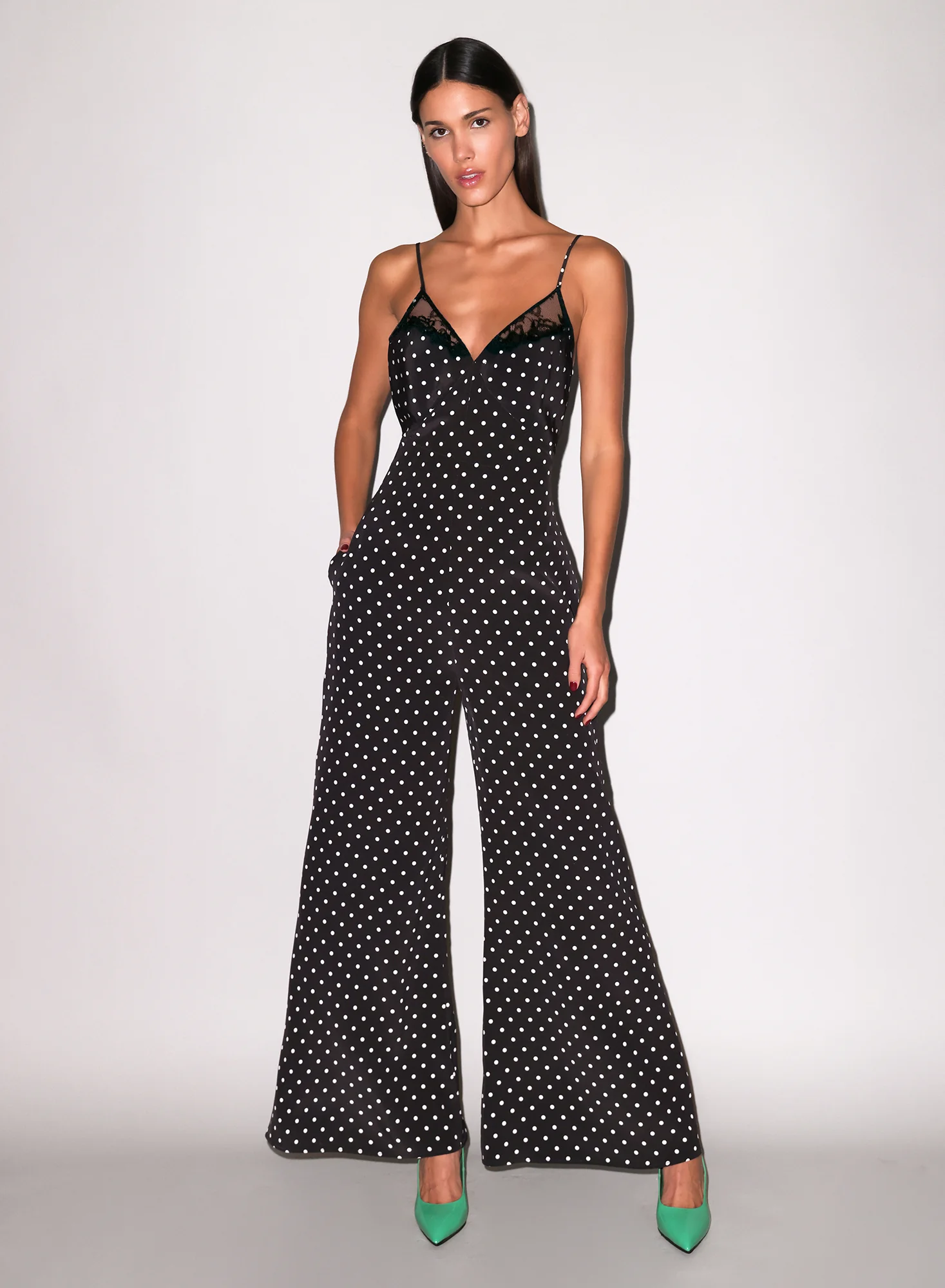 Juliet Lace Jumpsuit - Image 3