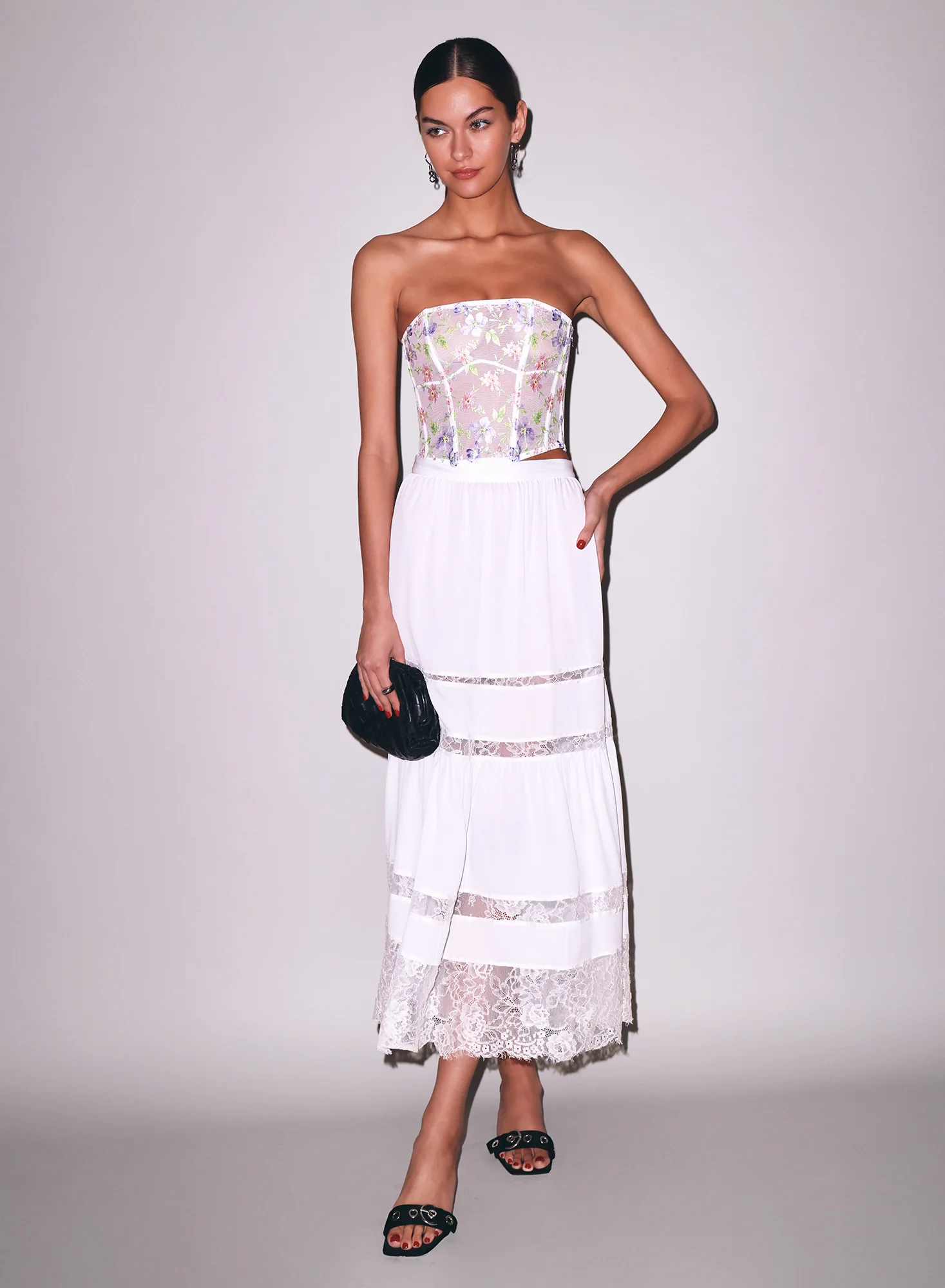 Juliet Lace Maxi Skirt