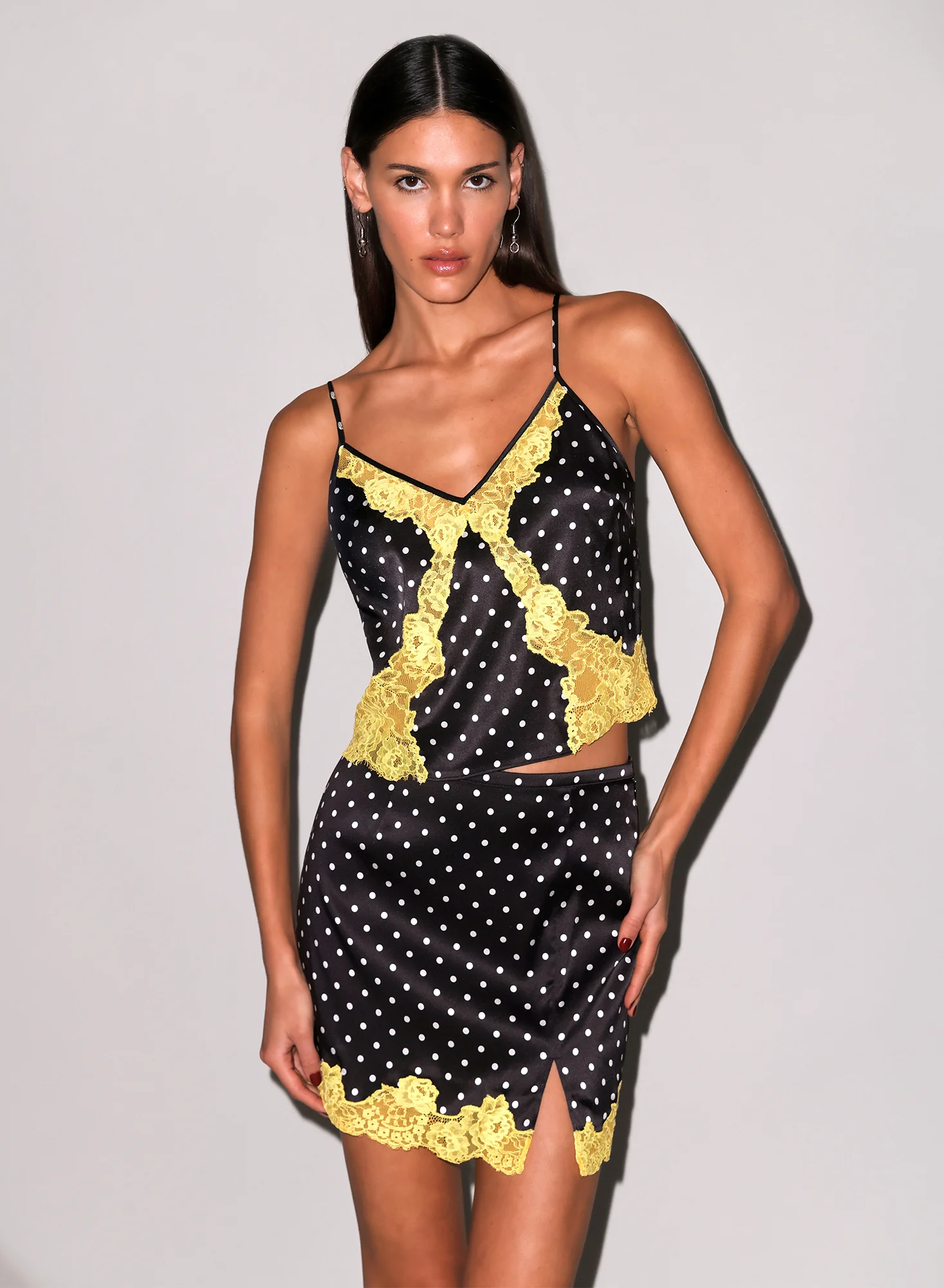 Juliet Lace Silk Cami - Image 7