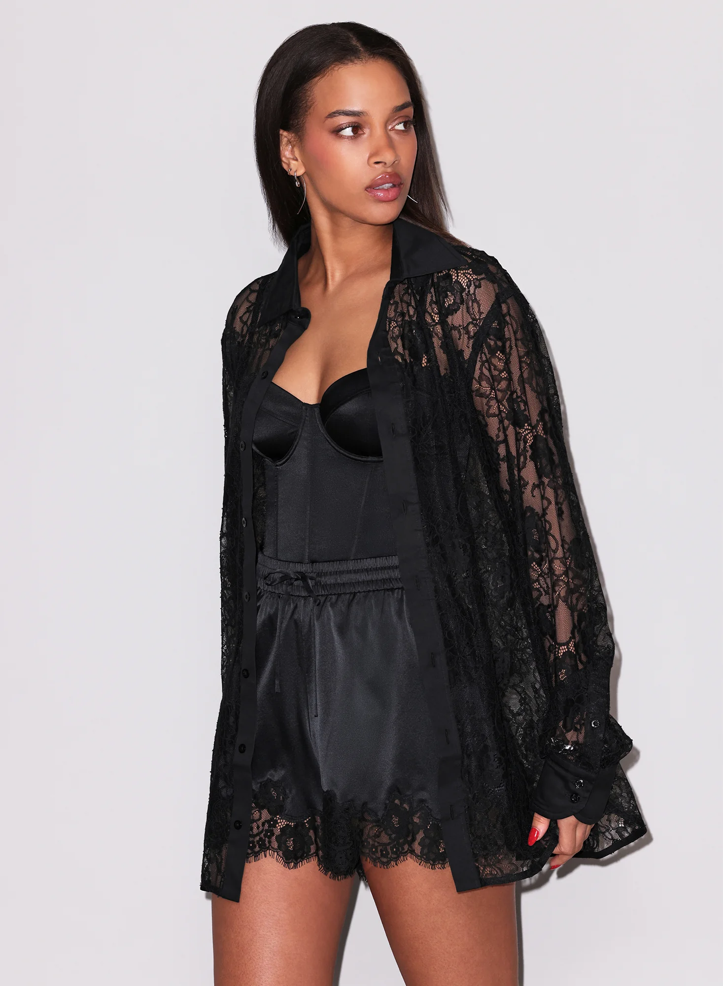 Juliet Lace Button Down - Image 6