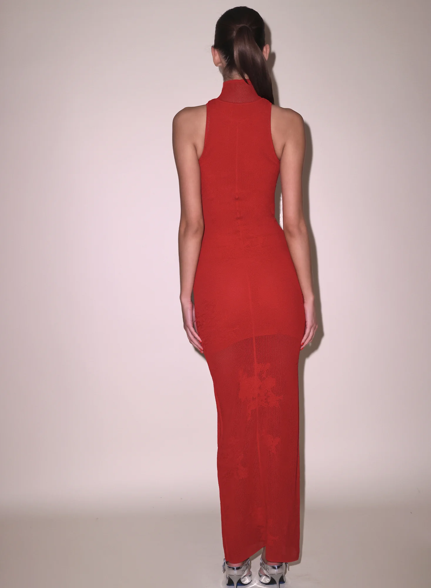 Lace Pointelle Racer Dress - Image 5