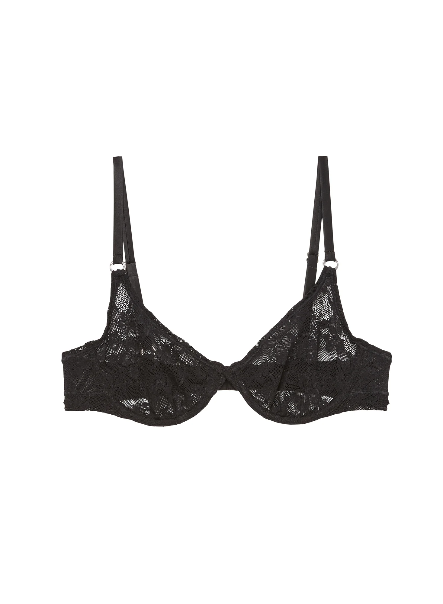 Le Stretch Lace Demi Bra - Image 3