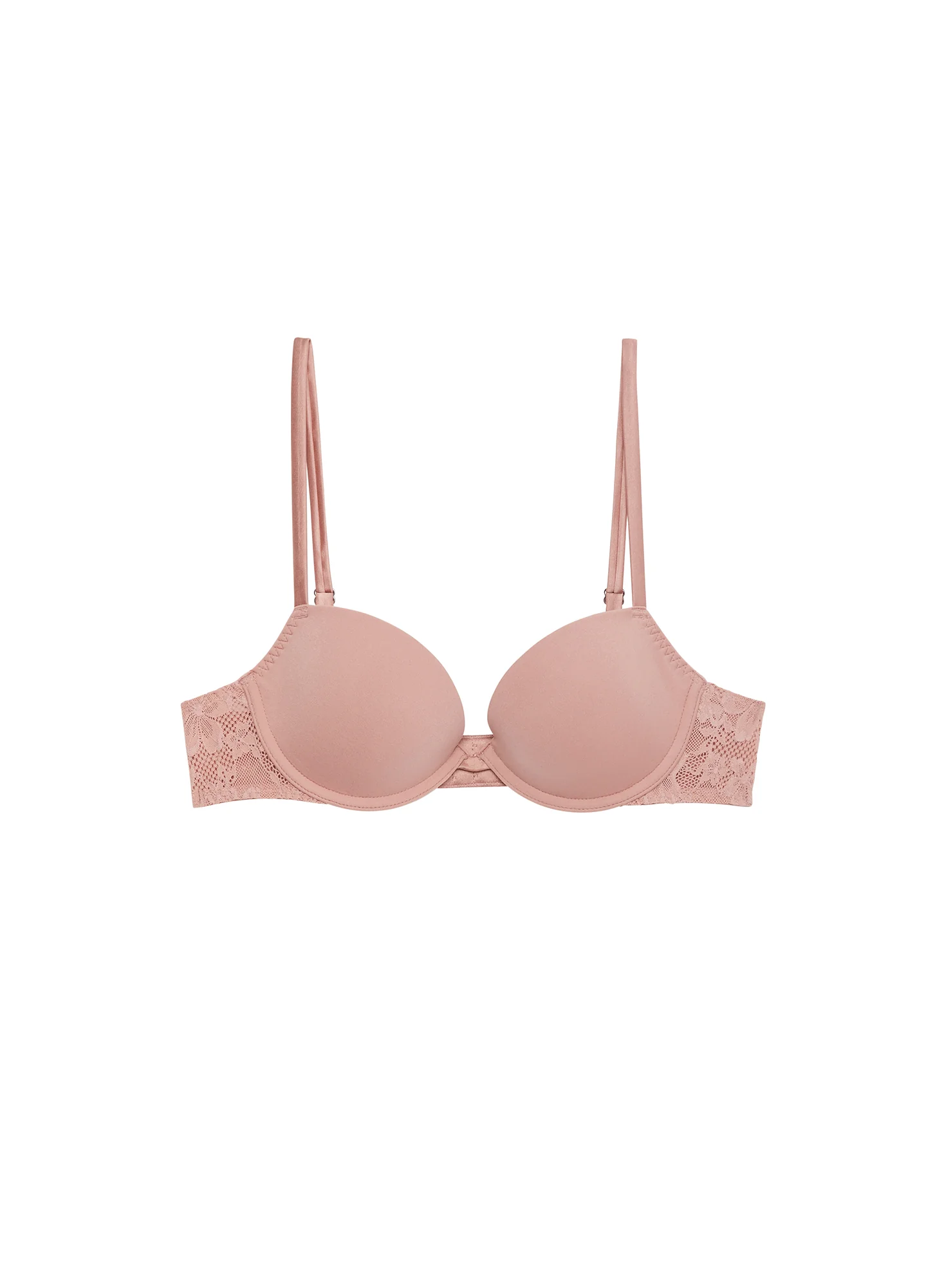 Le Stretch Lace Molded Demi Bra - Image 5