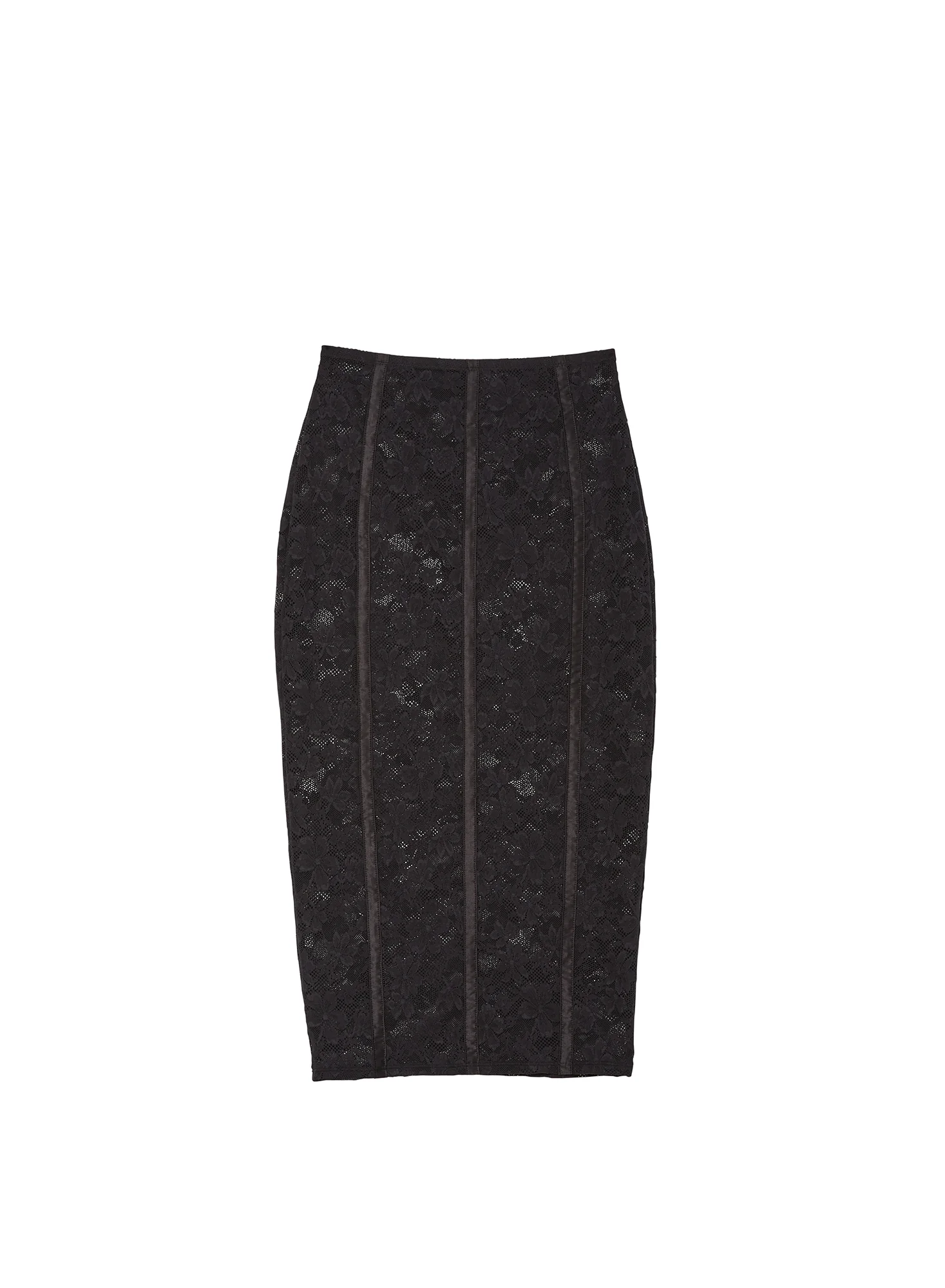 Le Stretch Lace Pencil Skirt - Image 4