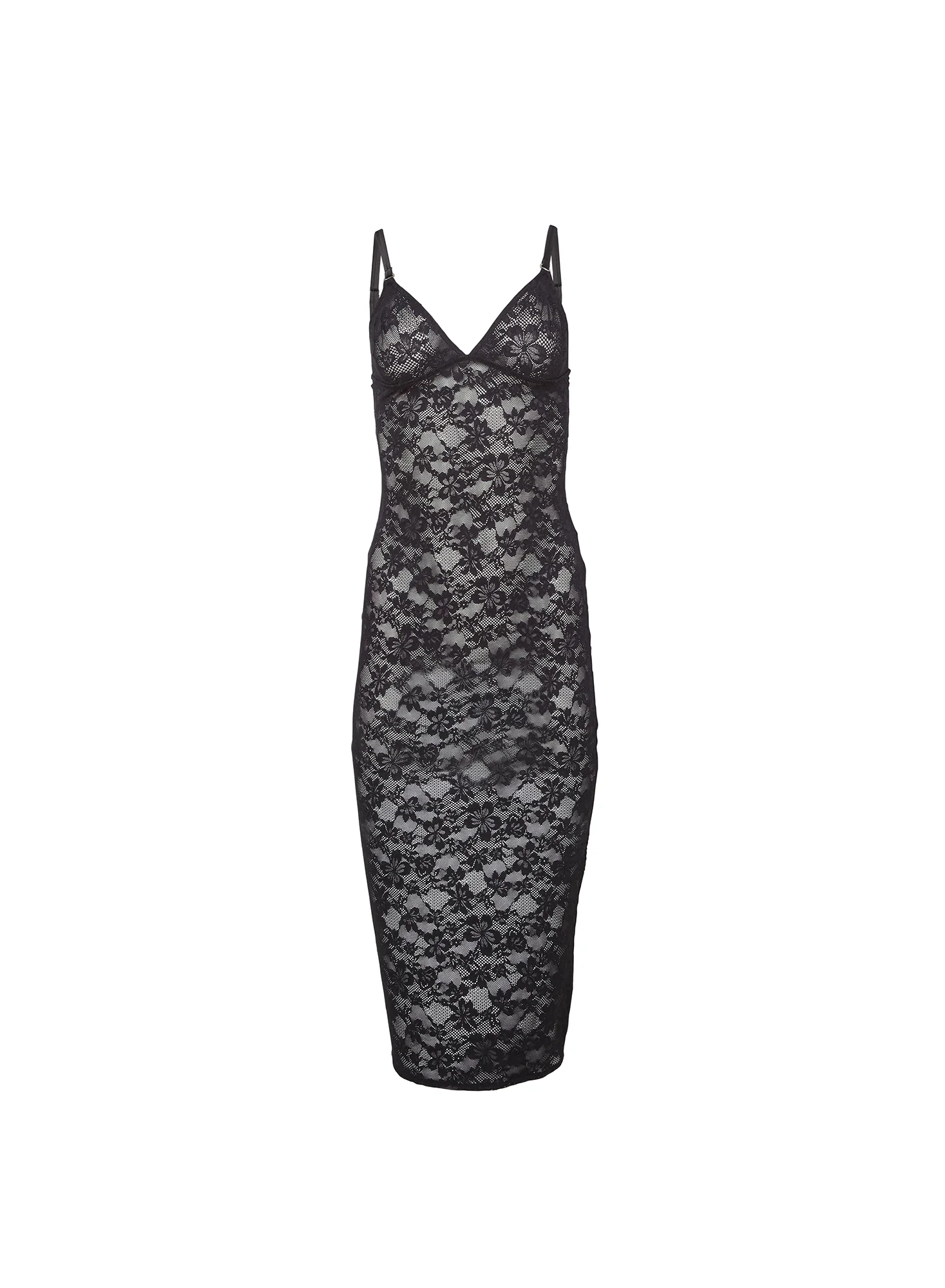 Le Stretch Lace Slip Dress - Image 4