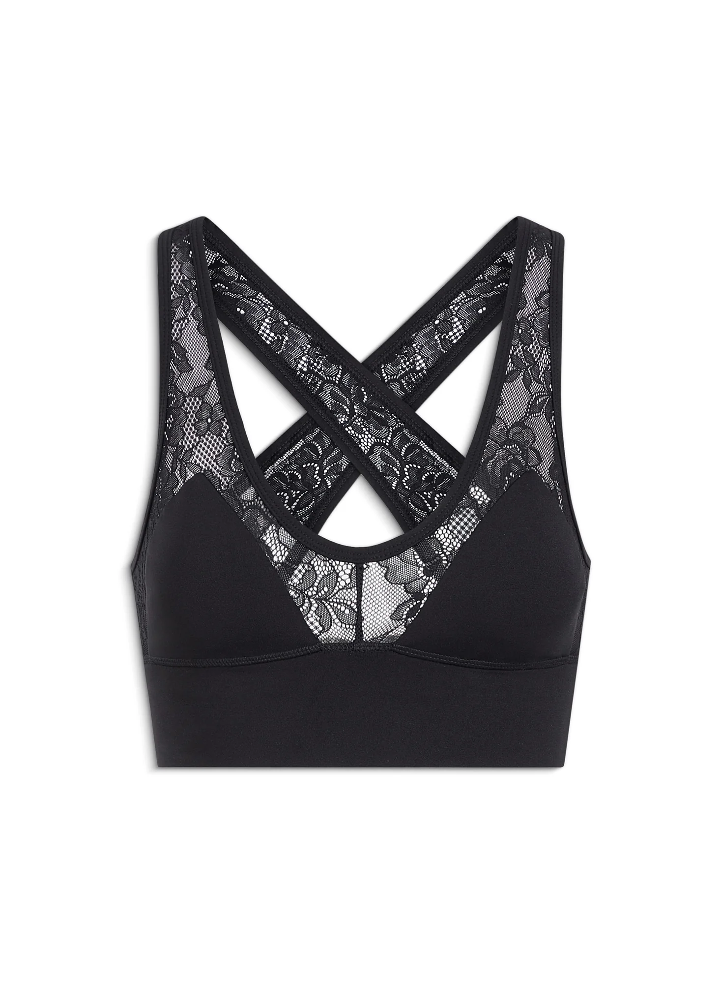 Le Stretch Lace Sports Bra - Image 4