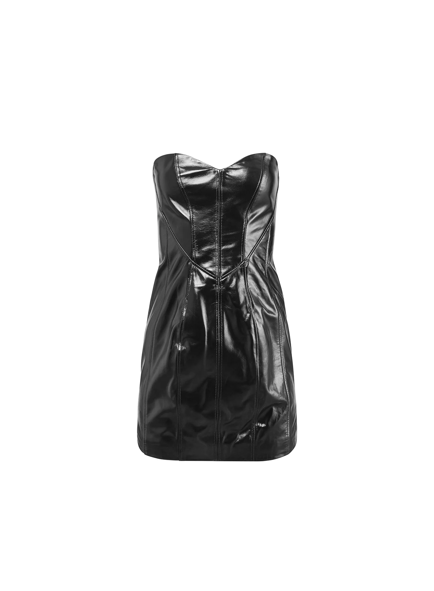 Leather Heart Dress - Image 3