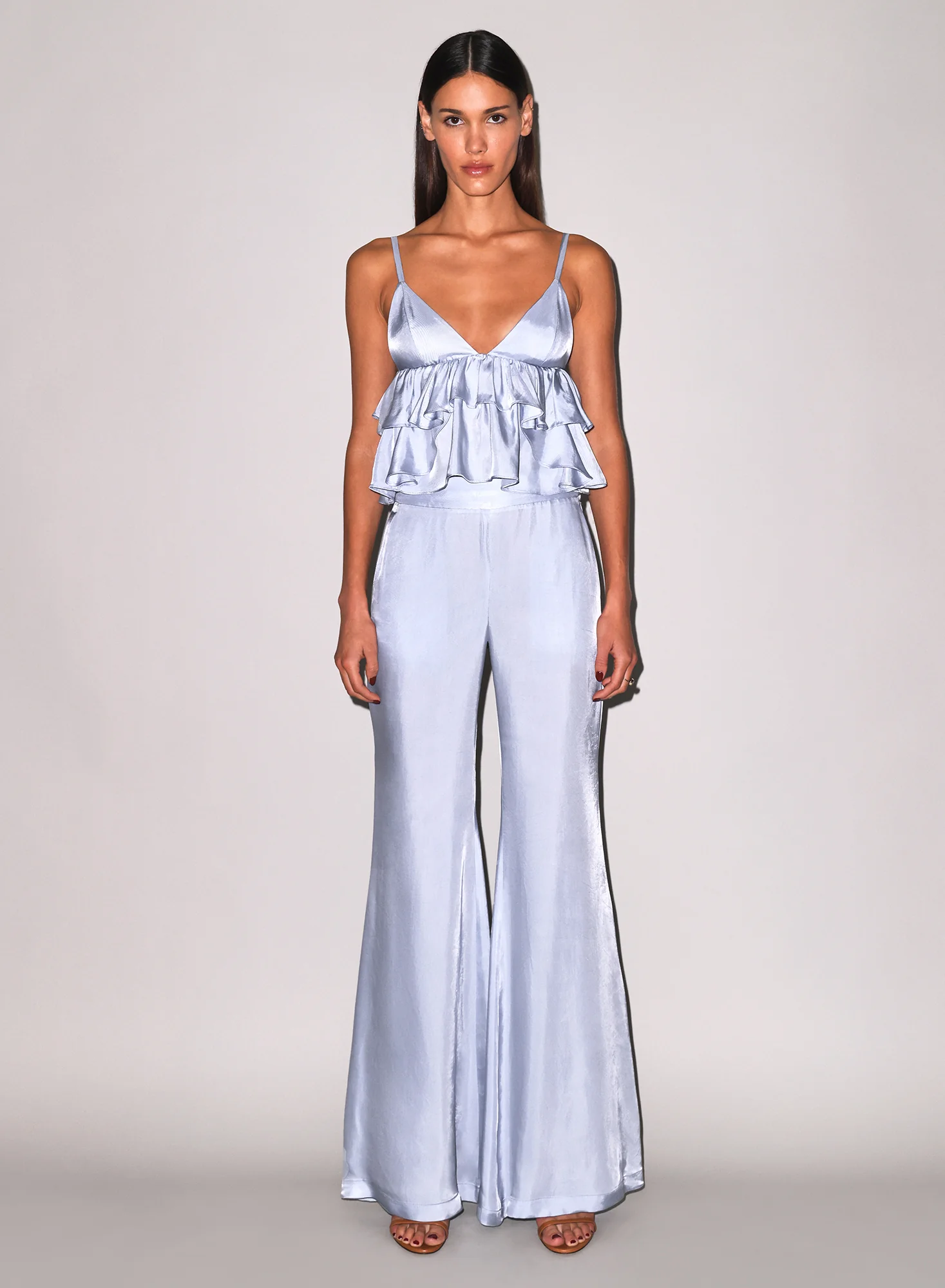 Luxe Twill Flare Pant - Image 4