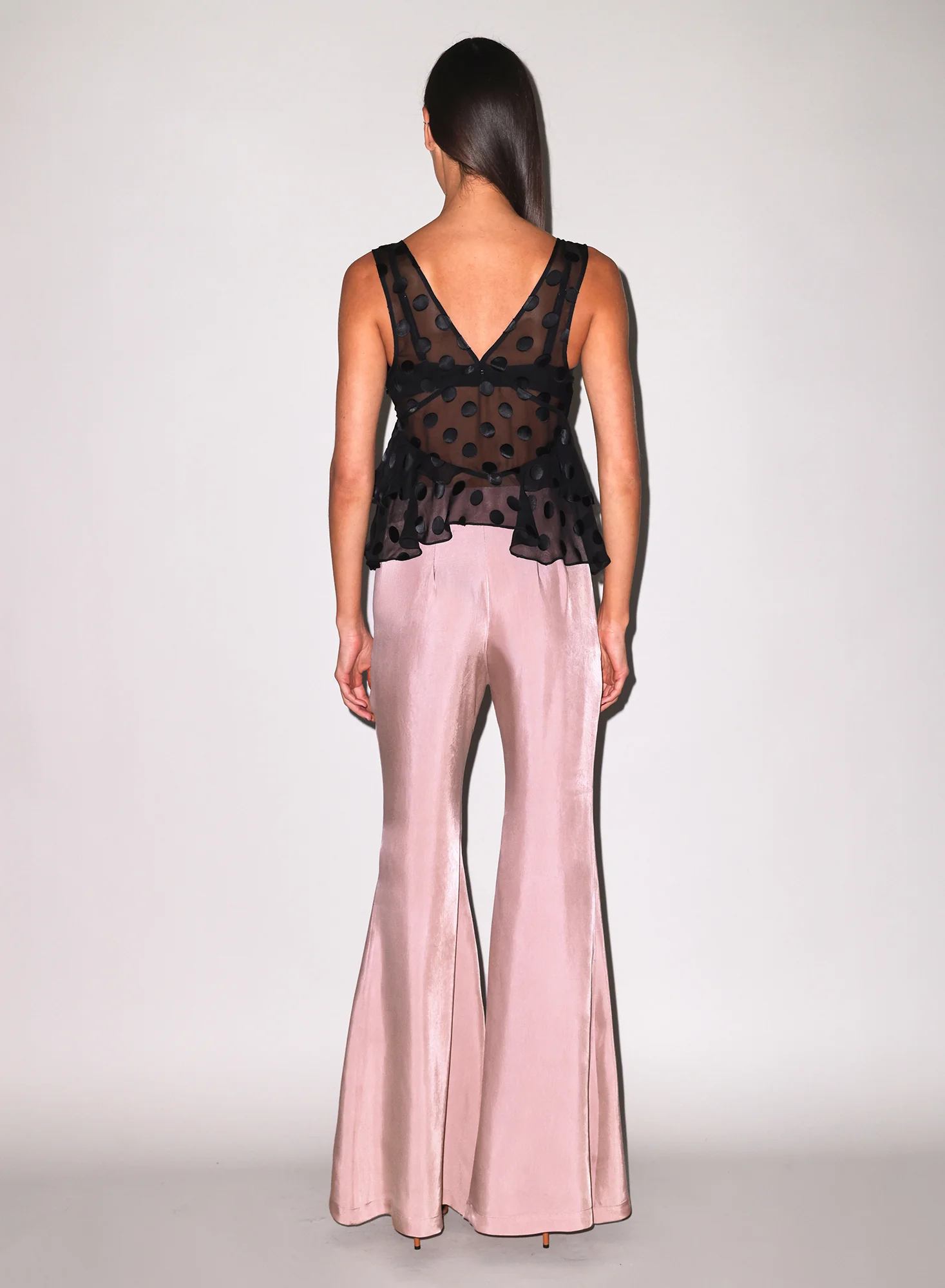 Luxe Twill Flare Pant - Image 2