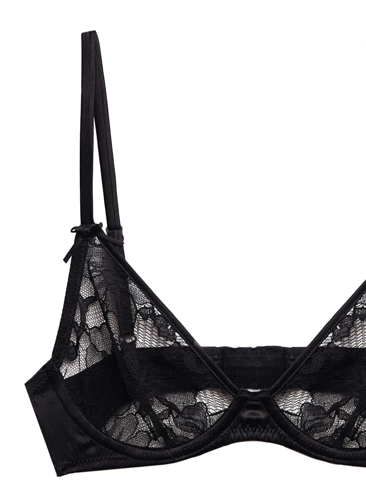 Magnolia Lace Unlined Demi Bra - Image 3