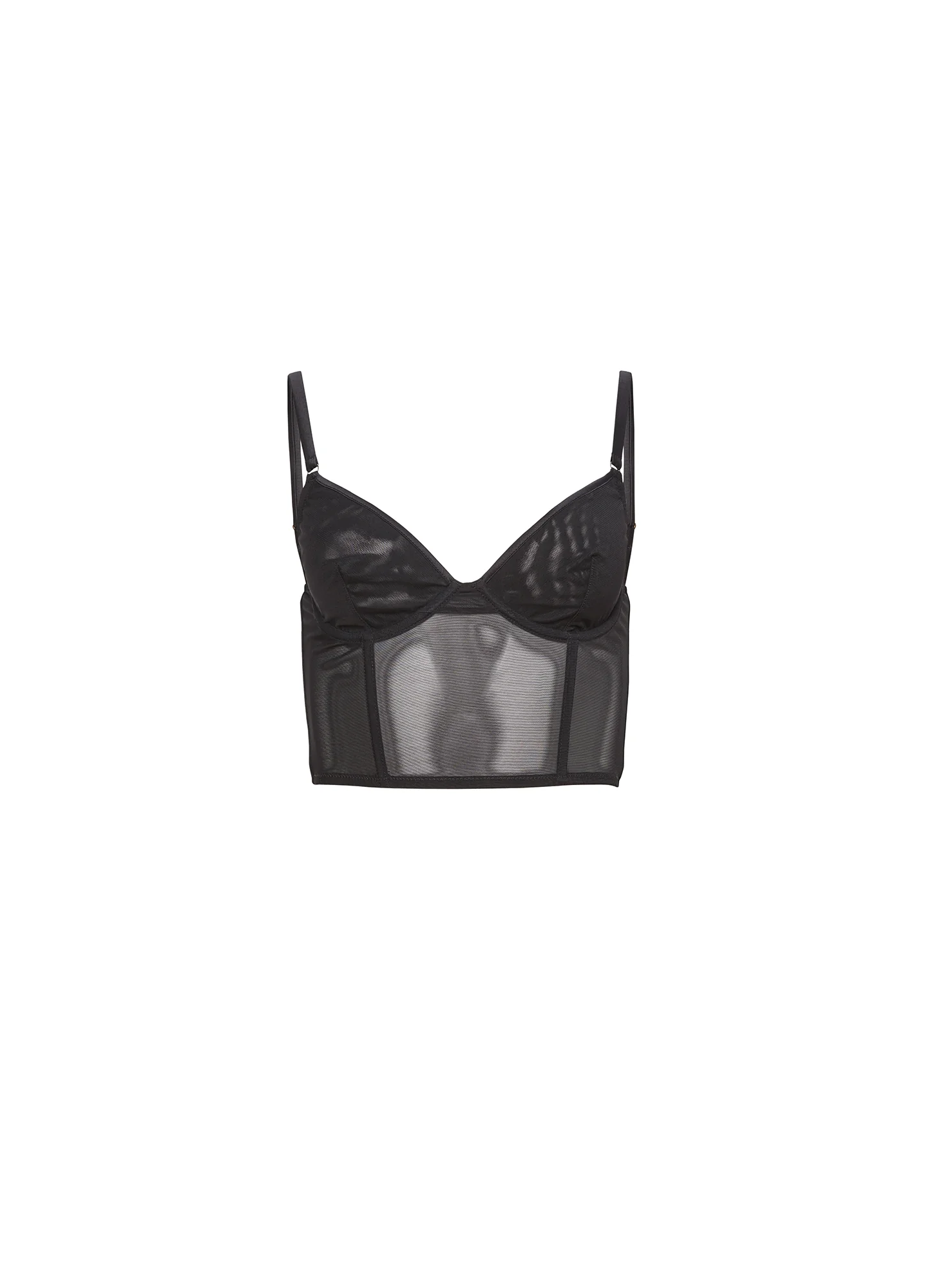 Mesh Longline Bustier - Image 5