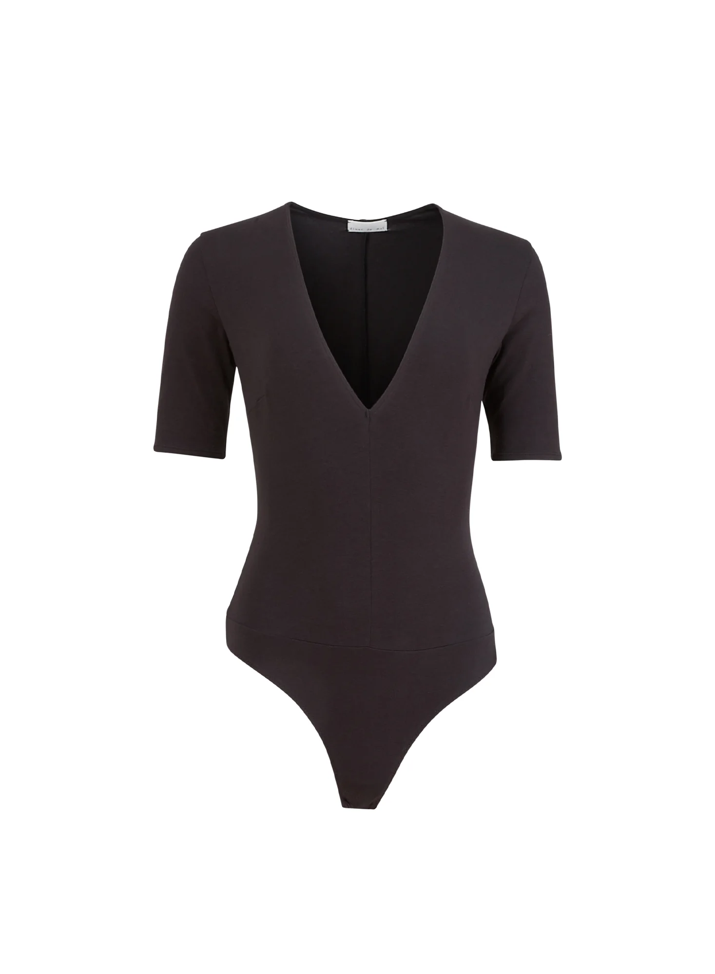 Organic Cotton Deep V Bodysuit - Image 4