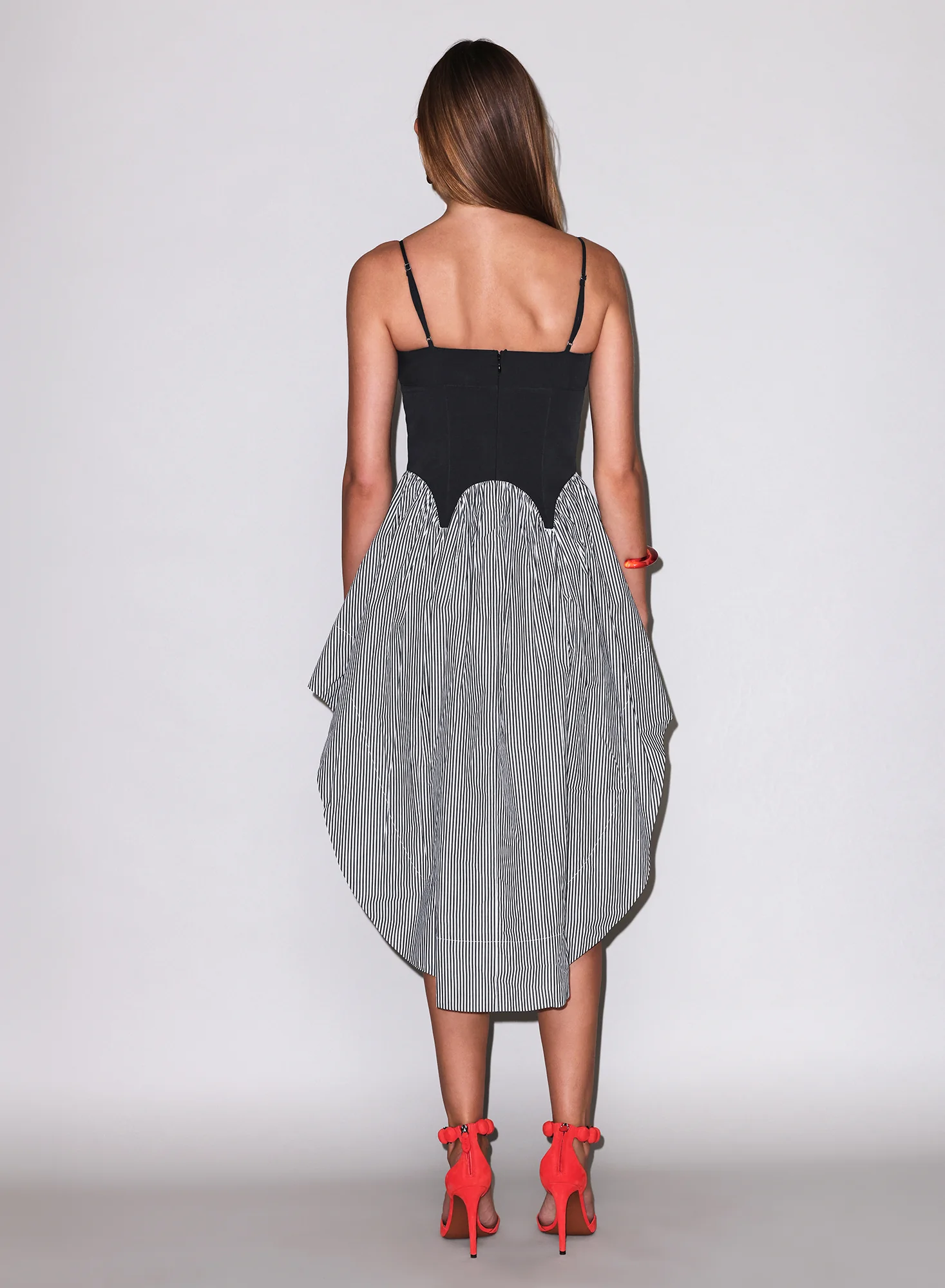Poplin Corset Dress - Image 5
