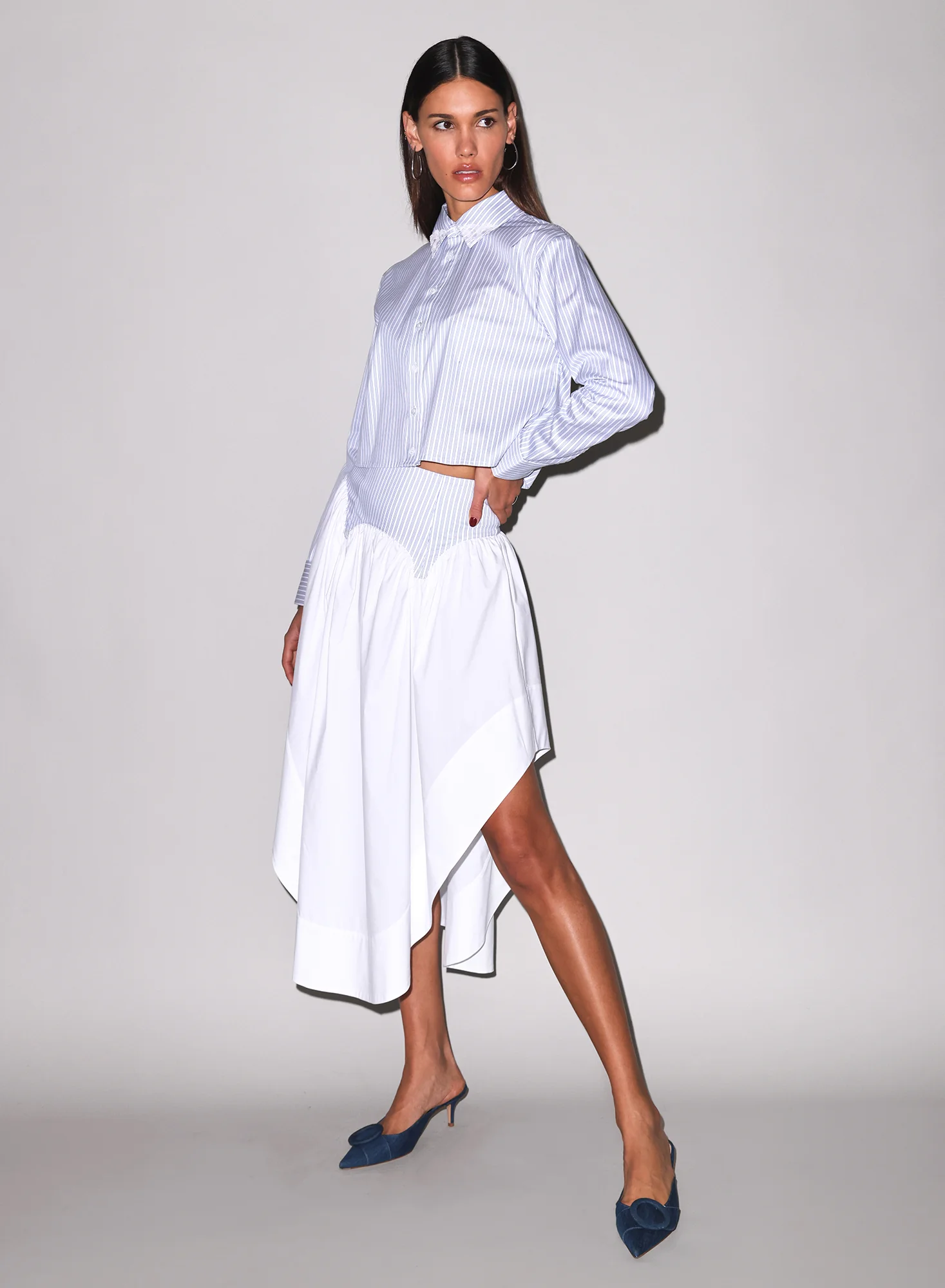 Poplin Garter Skirt - Image 2