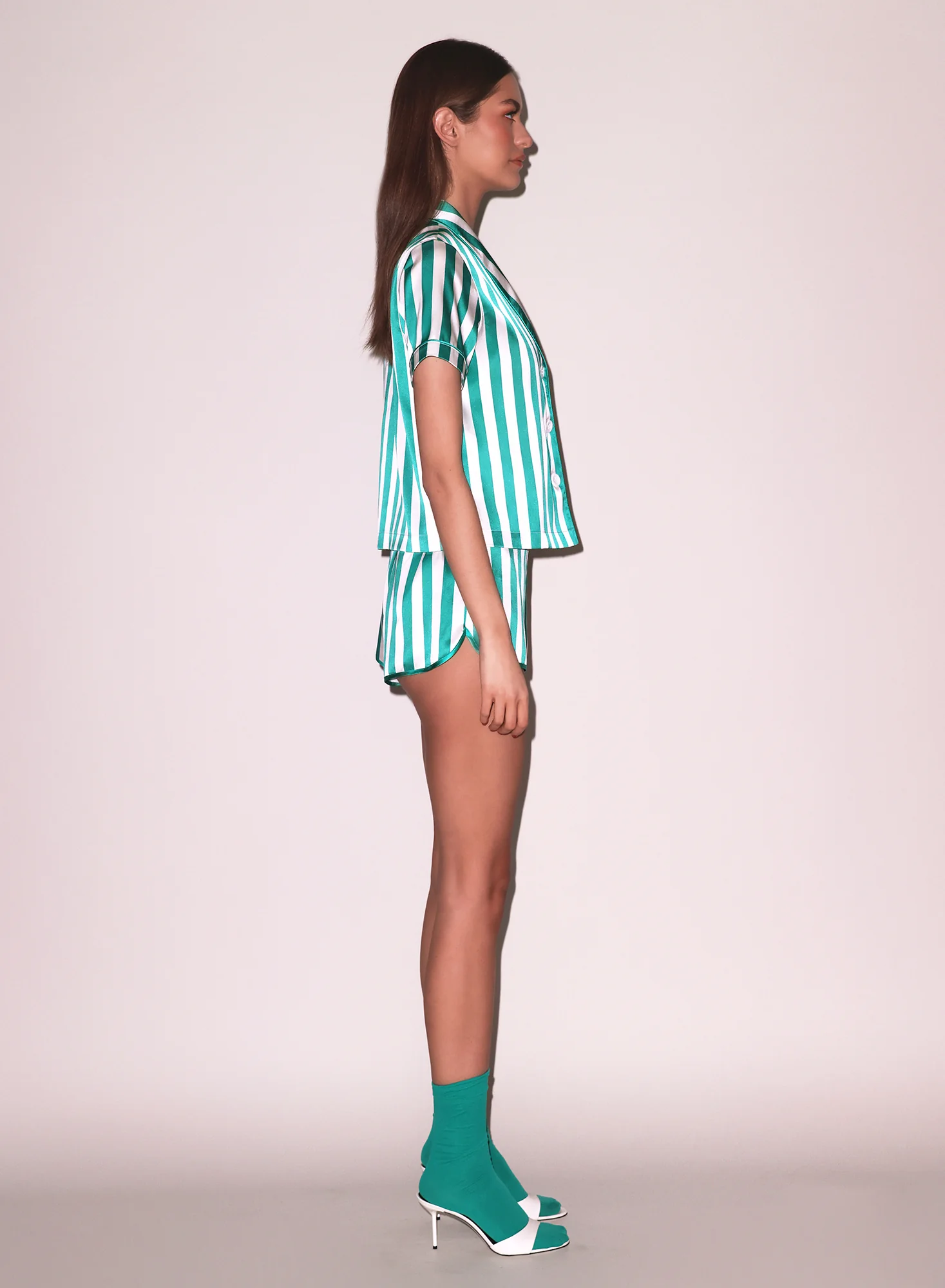 Riviera Stripe PJ Top - Image 5