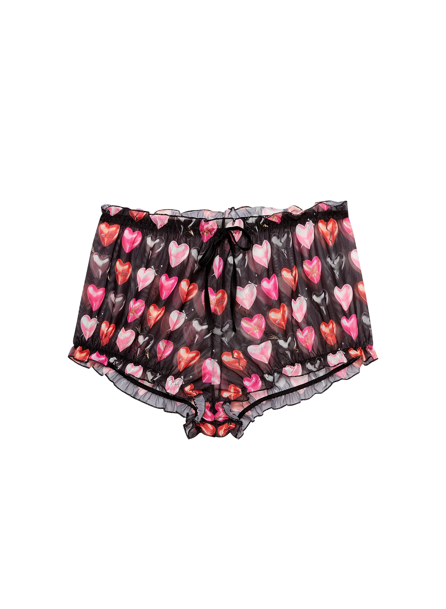 Ruched Mesh Short - Image 4