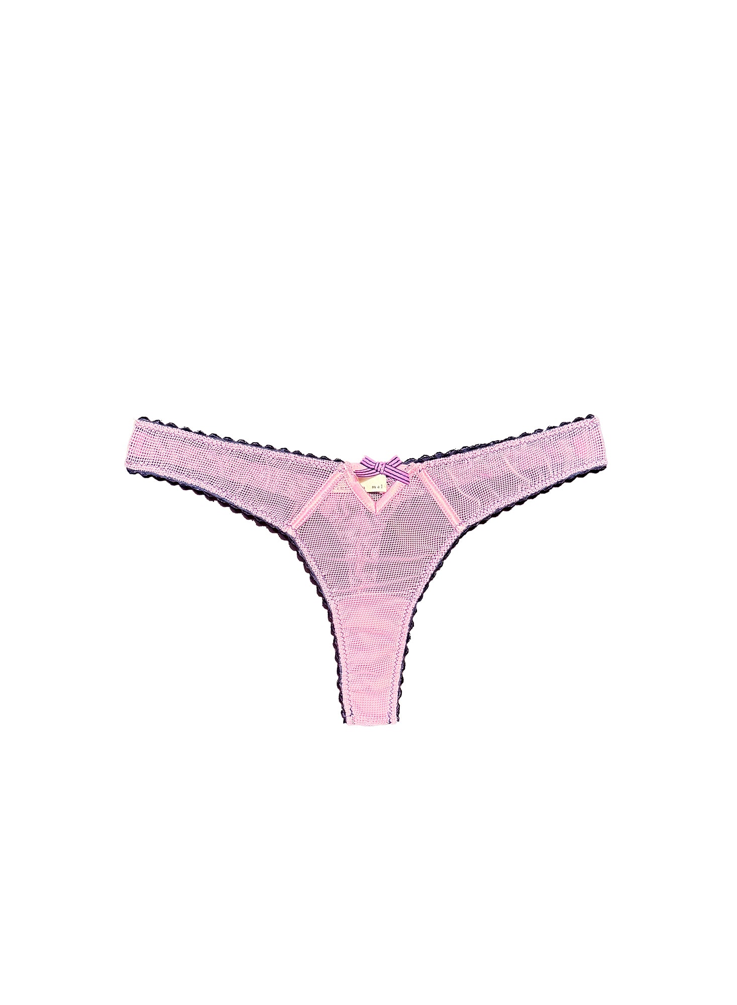 Sabrina Mini Fishnet Thong - Image 3