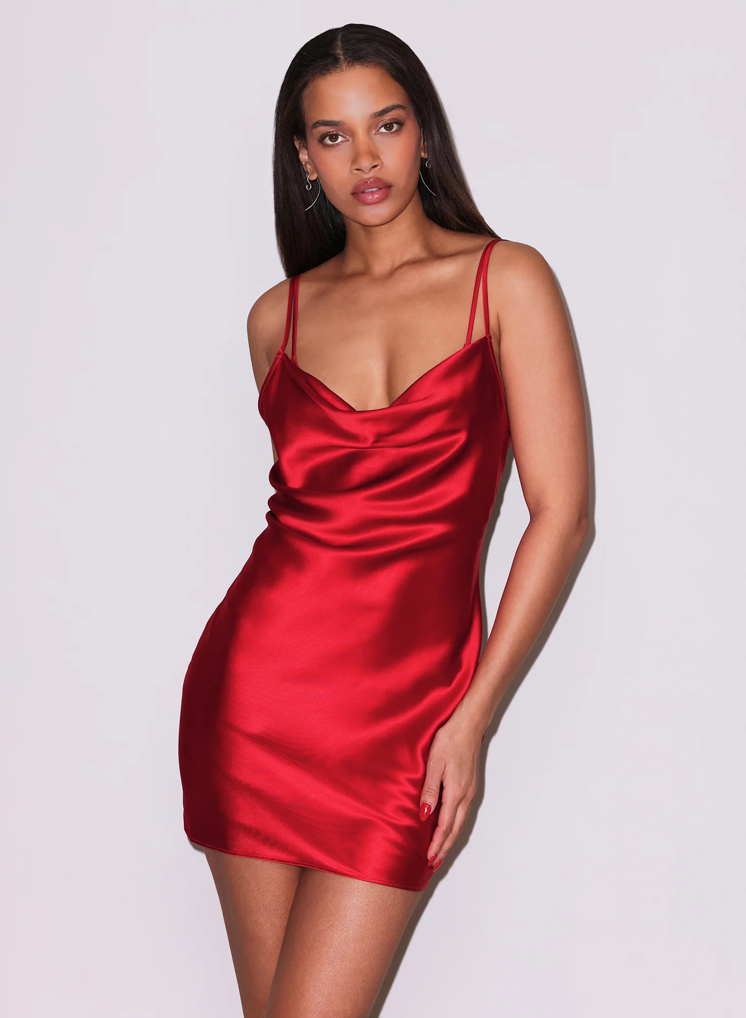 Short Cowl Neck Slip - Image 4