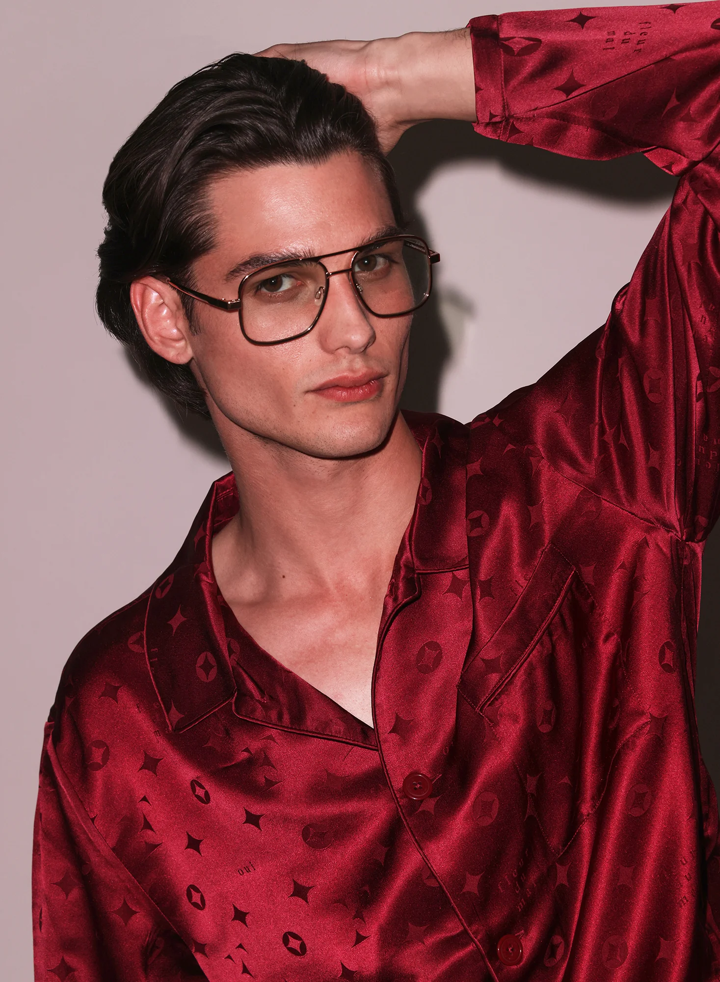 Silk Jacquard PJ Top - Image 9