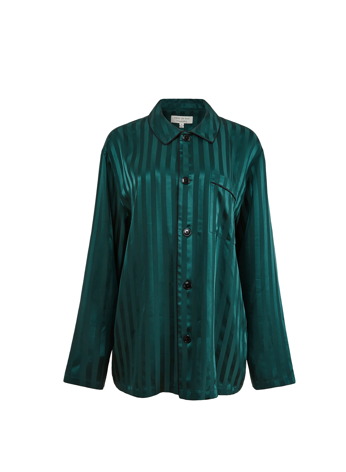 Silk Jacquard PJ Top - Image 3