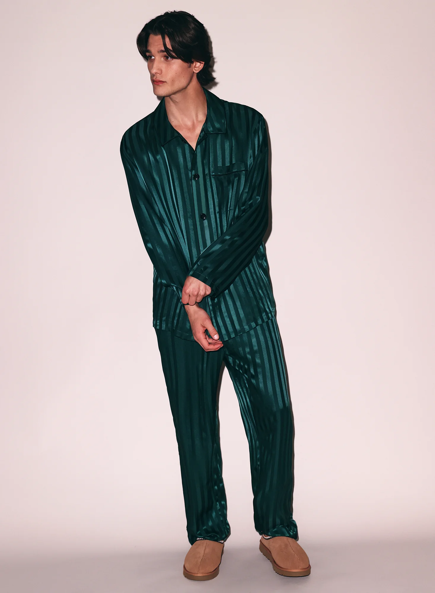 Silk Jacquard PJ Top - Image 4