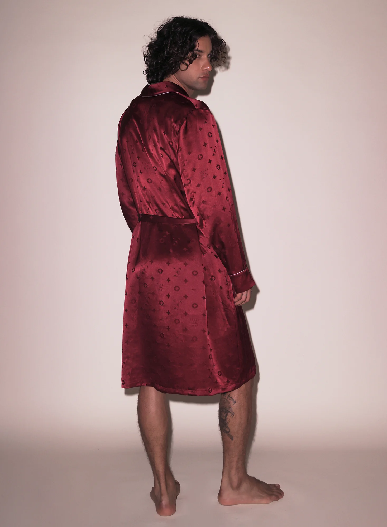 Silk Jacquard Robe - Image 5