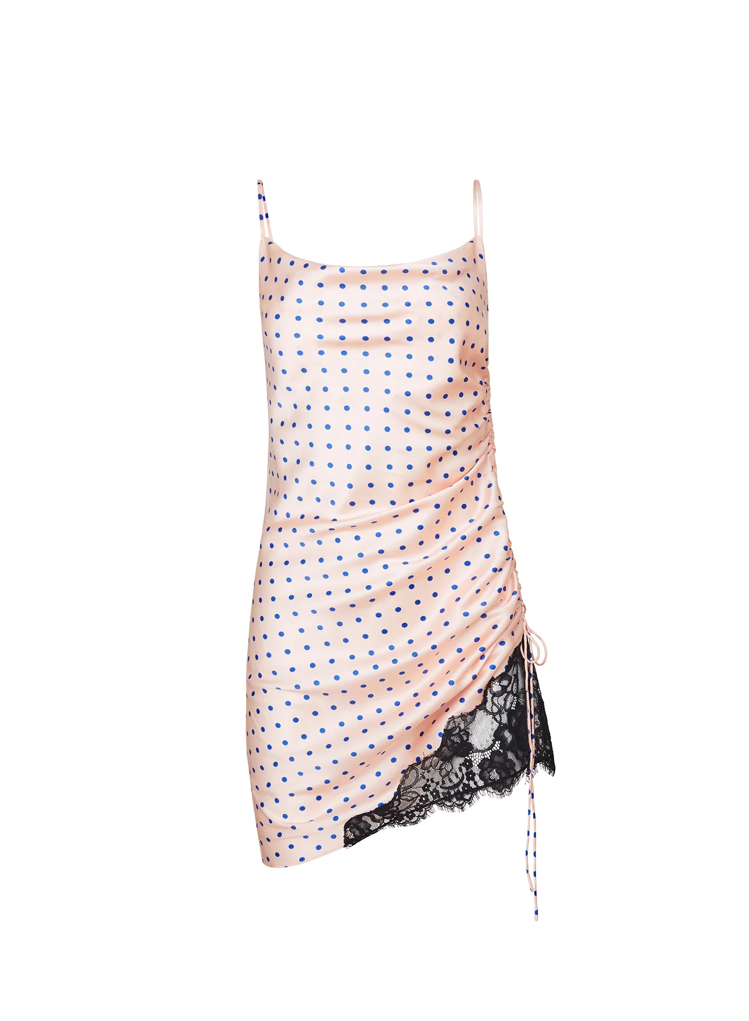 Silk Ruched Dress - Image 3